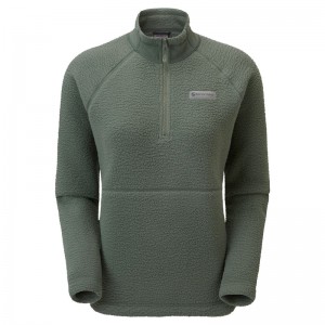 Hanorace Montane Chonos Fleece Smock Pull On Dama Verzi | RU8256934