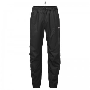 Pantaloni Montane Dynamo Impermeabili Pull-Over Barbati Negrii | HP1802759