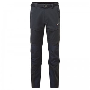 Pantaloni Montane Super Terra Barbati Negrii | KT8026473