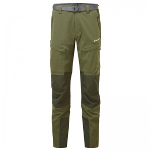 Pantaloni Montane Super Terra Barbati Verzi Inchis | OG0568274