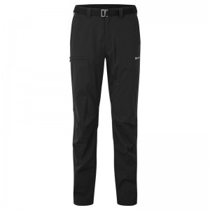 Pantaloni Montane Terra Lite Barbati Negrii | XA7268501