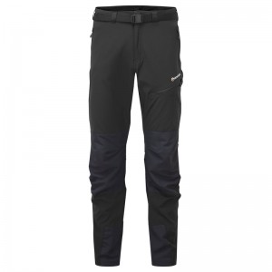 Pantaloni Montane Terra Mission Barbati Negrii | QB0546927