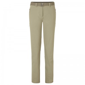 Pantaloni Montane Terra Stretch Dama Kaki | TY6319084