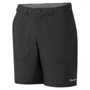 Pantaloni Scurti Montane Terra Barbati Negrii | ES9640587