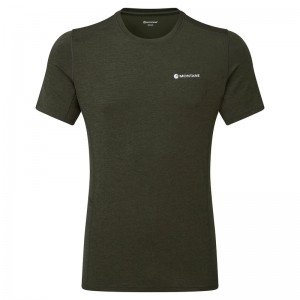 Tricou Montane Dart Barbati Verzi Inchis | PO5928017