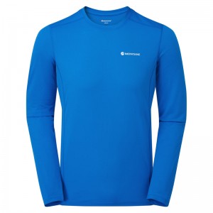 Tricou Montane Dart Lite Long Sleeve Barbati Albastri | IO5491862