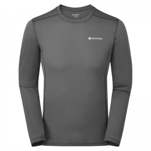 Tricou Montane Dart Lite Long Sleeve Barbati Gri Inchis | XE4175980