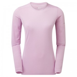 Tricou Montane Dart Lite Long Sleeve Dama Roz | ZP2653978