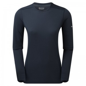 Tricou Montane Dart Lite Long Sleeve Dama Bleumarin | ND4095813