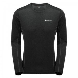 Tricou Montane Dart Long Sleeve Barbati Negrii | LZ7961534