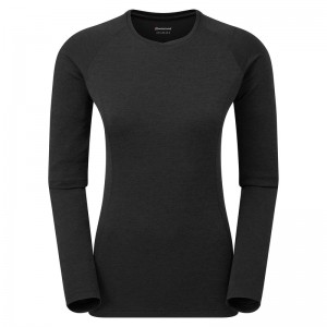 Tricou Montane Dart Long Sleeve Dama Negrii | LW0386712