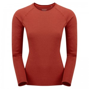 Tricou Montane Dart Long Sleeve Dama Rosii | UD8154207