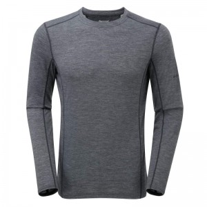 Tricou Montane Primino 140 Long Sleeve Barbati Negrii | BG3621459