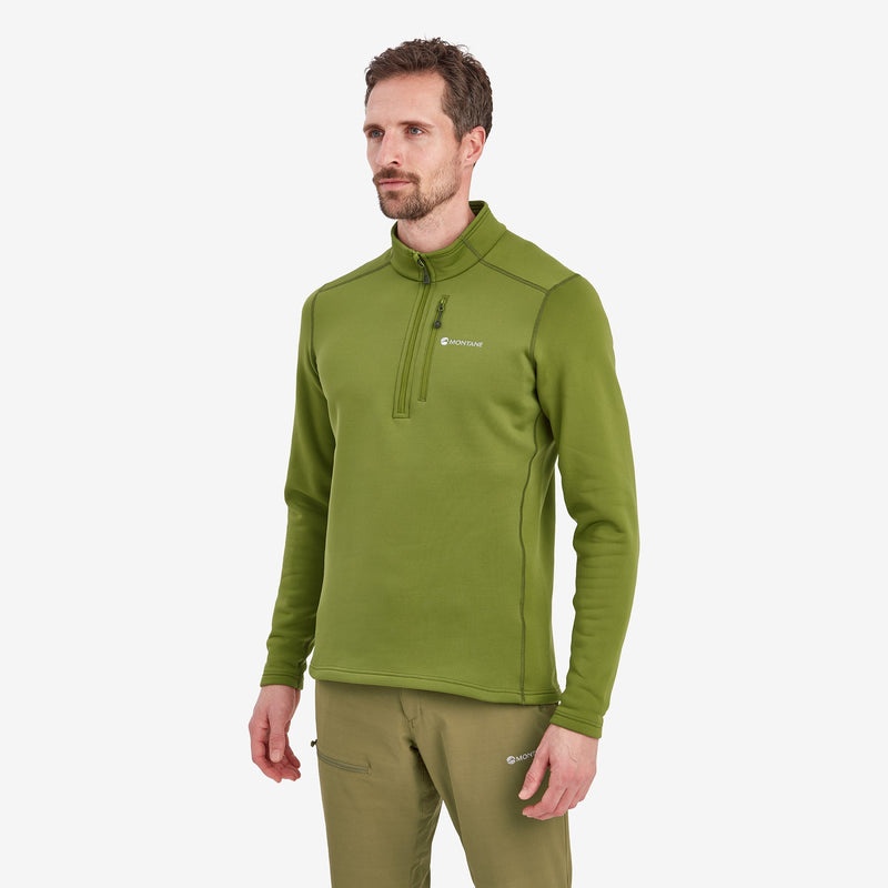 Hanorace Montane Fury Fleece Zip Pull-On Barbati Verzi | OX9314506