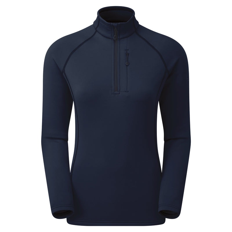 Hanorace Montane Fury Fleece Zip Pull-On Dama Bleumarin | CG6012578