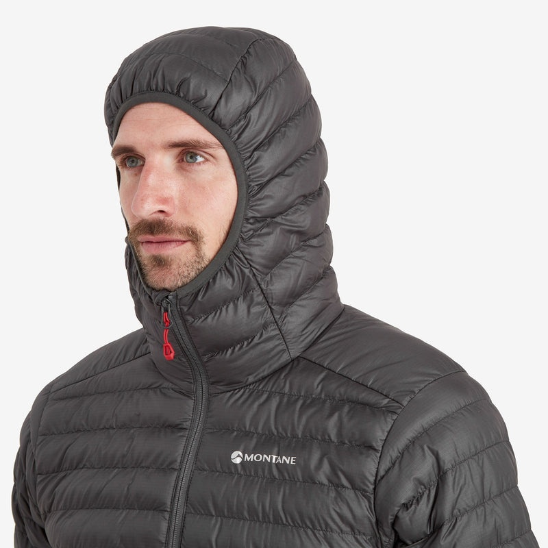 Jacheta Cu Gluga Montane Icarus Lite Barbati Negrii | XL2091754