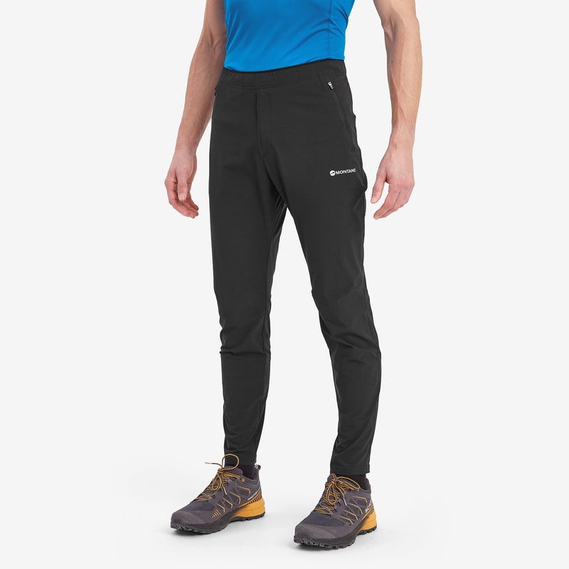 Pantaloni Montane Dynamic Nano Barbati Negrii | IU9265081