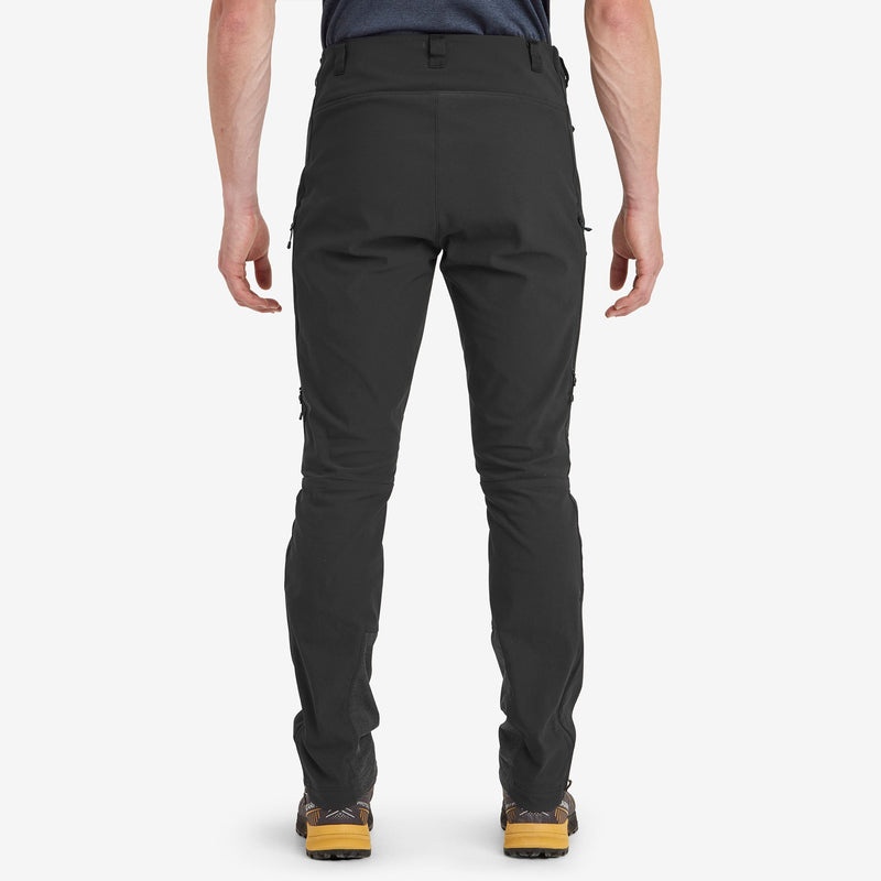 Pantaloni Montane Dynamic XT Thermal Mountain Barbati Negrii | CJ6458392