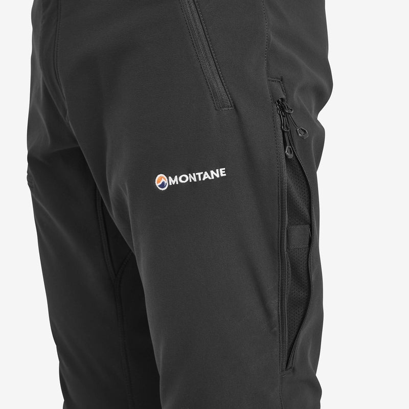 Pantaloni Montane Dynamic XT Thermal Mountain Barbati Negrii | CJ6458392