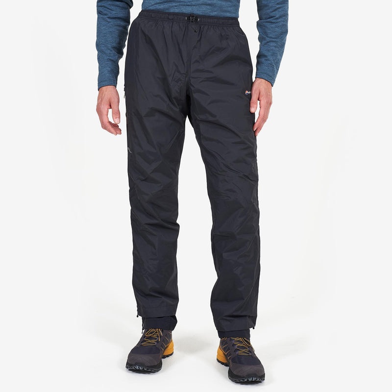 Pantaloni Montane Dynamo Impermeabili Pull-Over Barbati Negrii | HP1802759