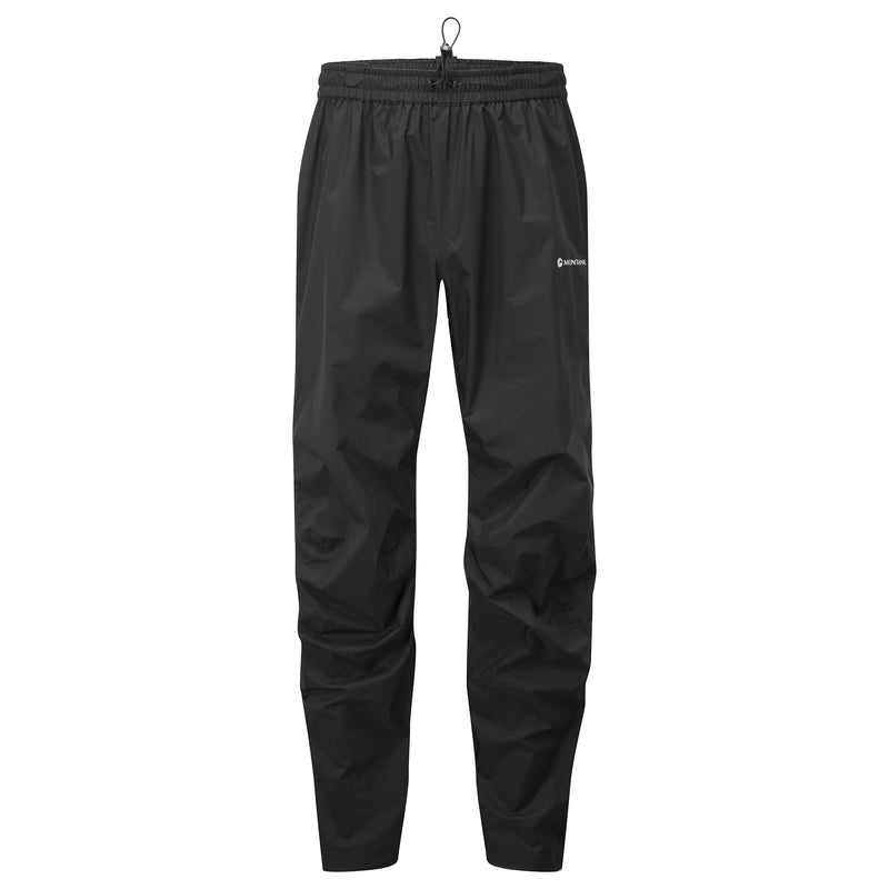 Pantaloni Montane Spirit Lite Impermeabili Barbati Negrii | TI6850132