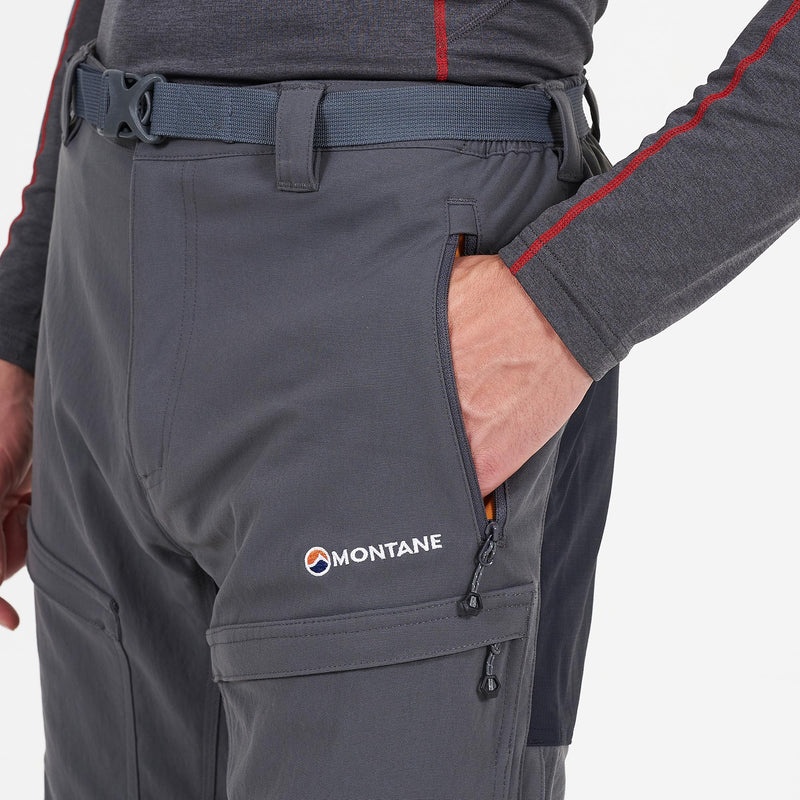 Pantaloni Montane Super Terra Barbati Gri Inchis | KQ7916824