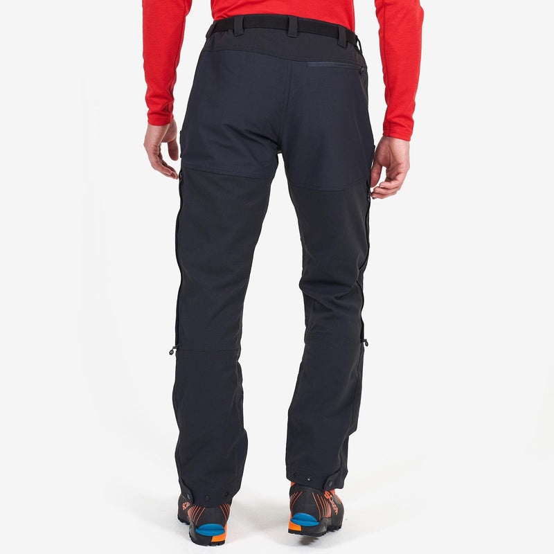 Pantaloni Montane Super Terra Barbati Negrii | KT8026473