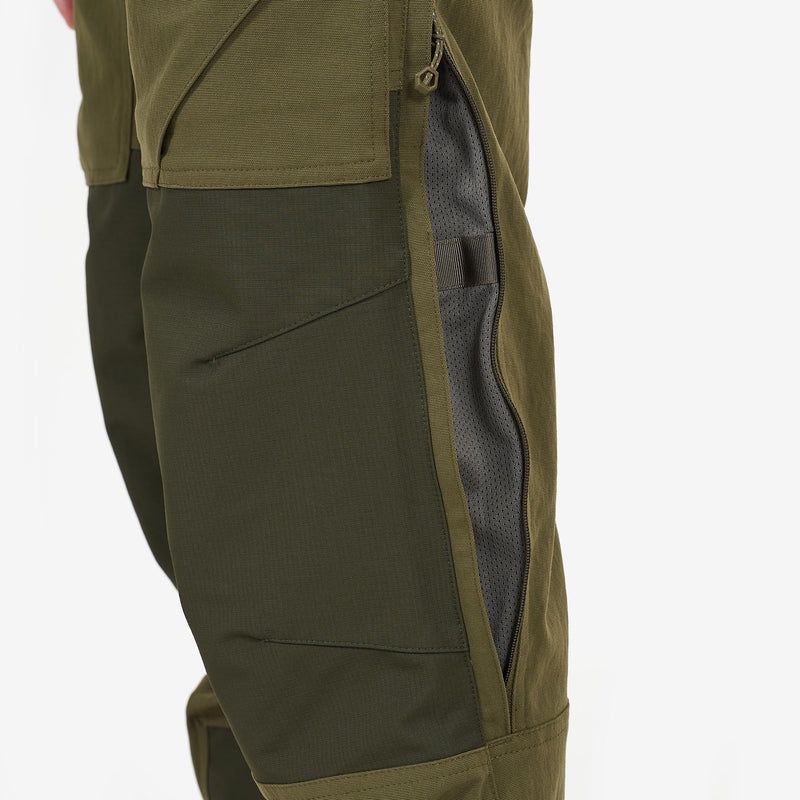 Pantaloni Montane Super Terra Barbati Verzi Inchis | OG0568274