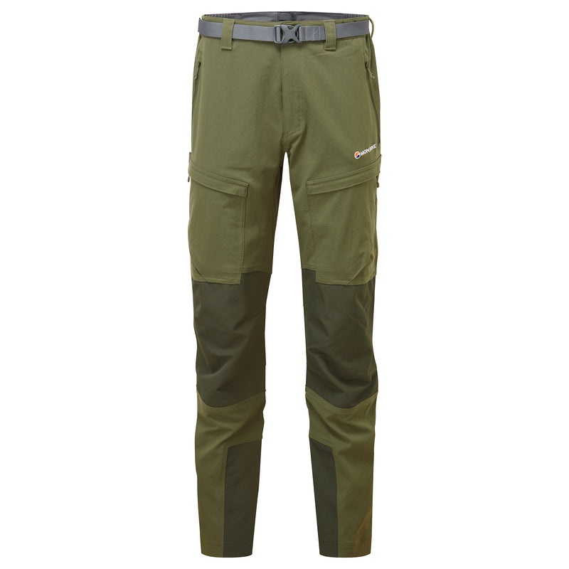 Pantaloni Montane Super Terra Barbati Verzi Inchis | OG0568274