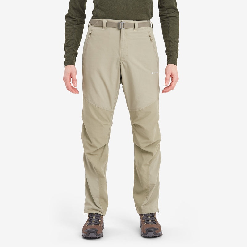 Pantaloni Montane Terra Barbati Kaki | AO0638145