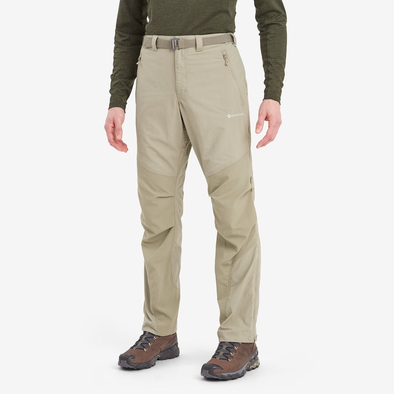 Pantaloni Montane Terra Barbati Kaki | AO0638145