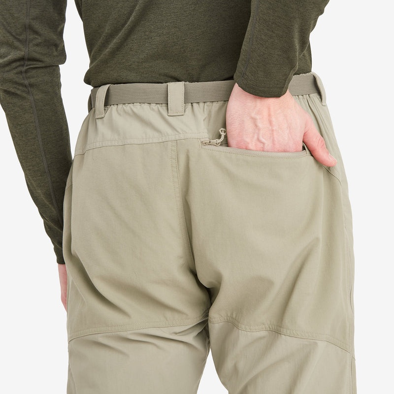 Pantaloni Montane Terra Barbati Kaki | AO0638145