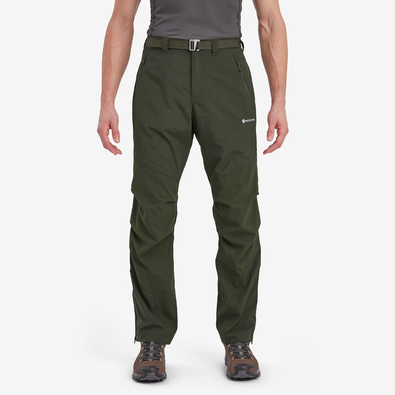 Pantaloni Montane Terra Barbati Verzi Inchis | ZX6023794