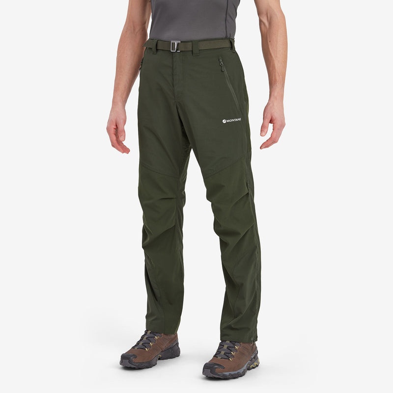 Pantaloni Montane Terra Barbati Verzi Inchis | ZX6023794