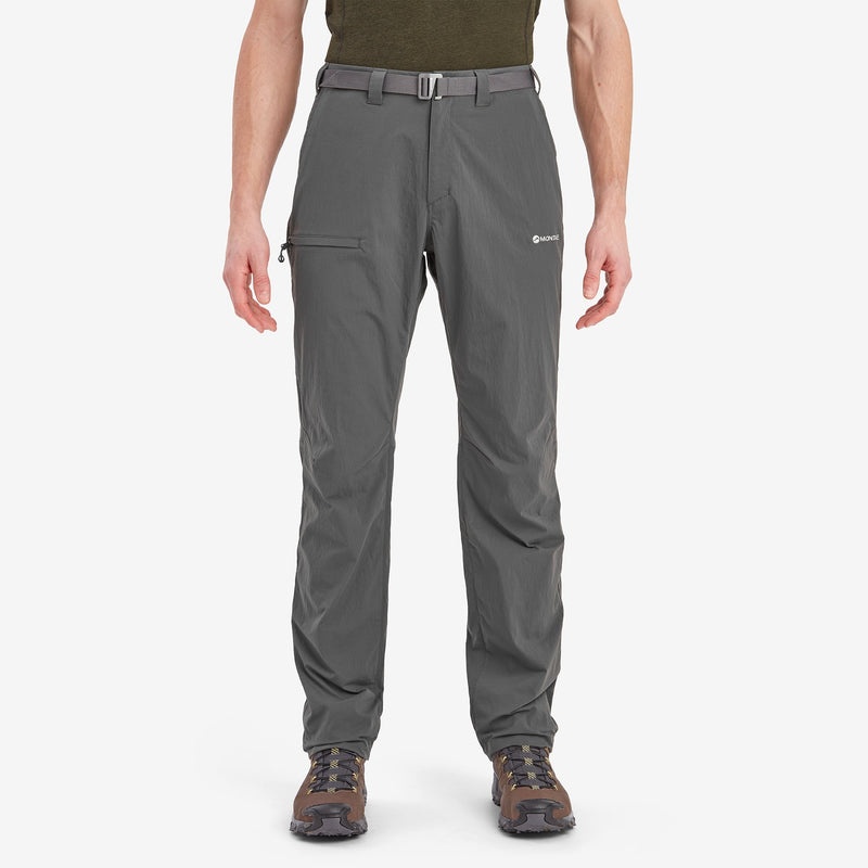 Pantaloni Montane Terra Lite Barbati Gri Inchis | ZM5067831