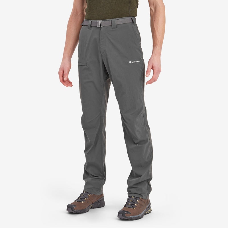 Pantaloni Montane Terra Lite Barbati Gri Inchis | ZM5067831