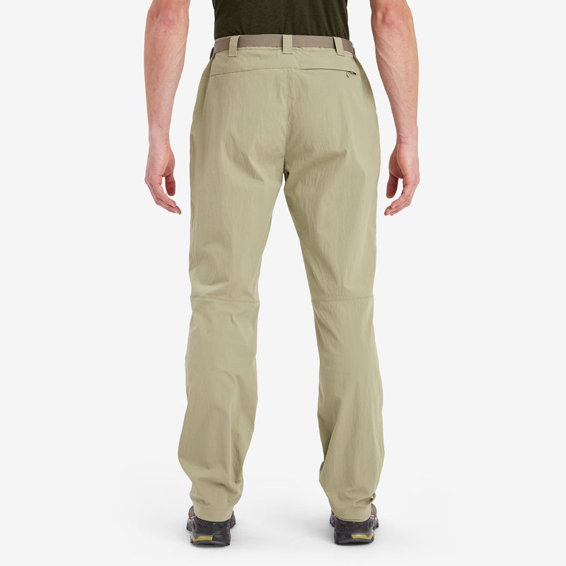 Pantaloni Montane Terra Lite Barbati Kaki | RU0873952