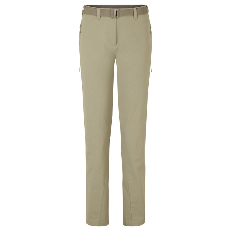 Pantaloni Montane Terra Stretch Dama Kaki | TY6319084