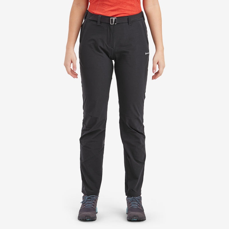 Pantaloni Montane Terra Stretch Lite Dama Negrii | MZ4197850