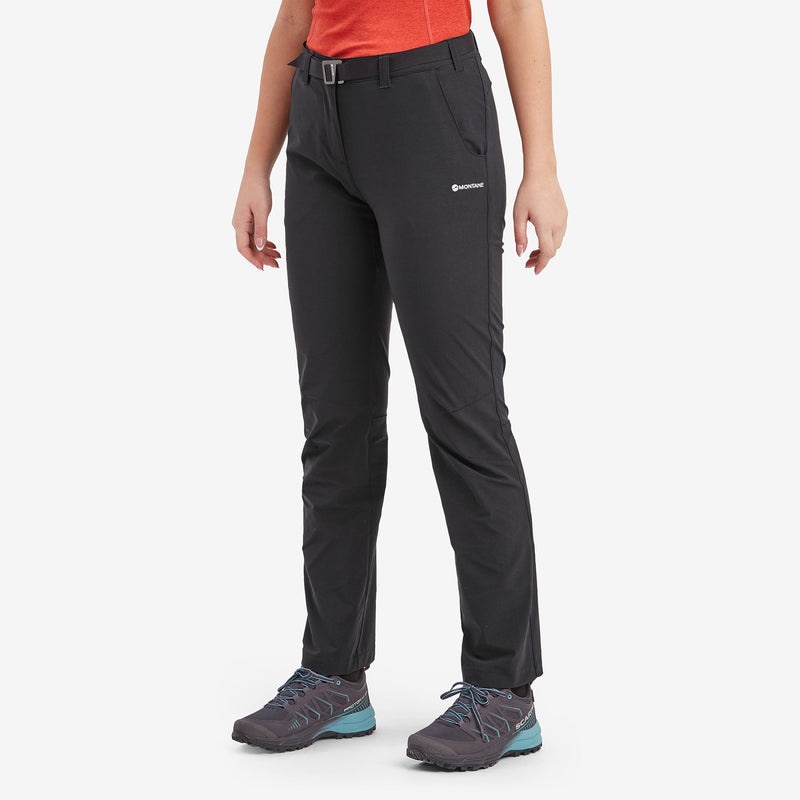 Pantaloni Montane Terra Stretch Lite Dama Negrii | MZ4197850