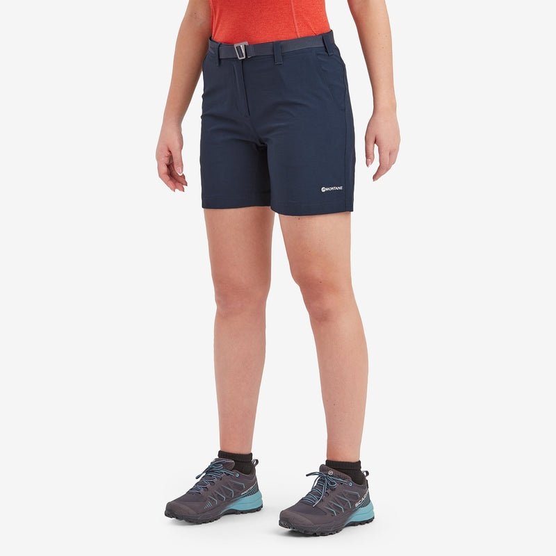 Pantaloni Scurti Montane Terra Stretch Lite Dama Bleumarin | IV3026149