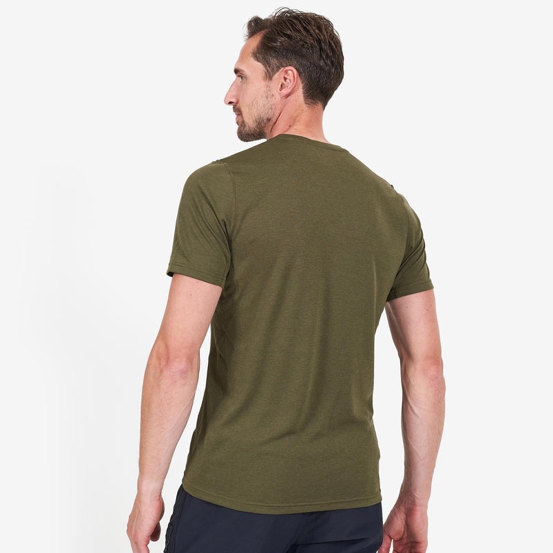 Tricou Montane Dart Barbati Verzi Inchis | VR8639724