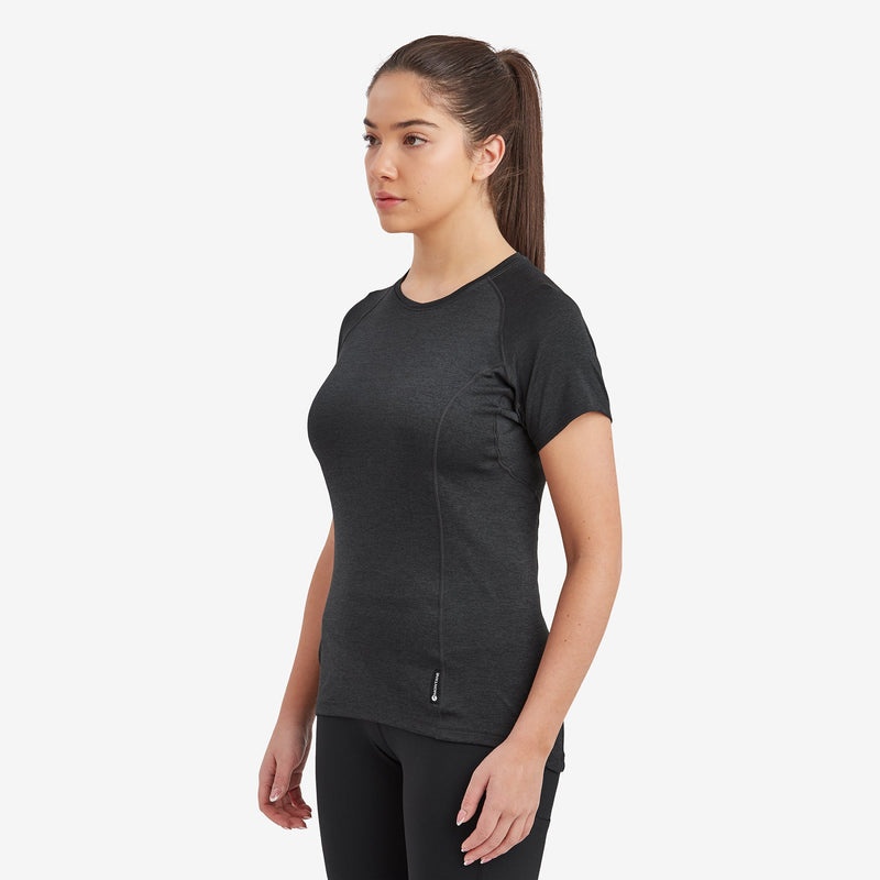 Tricou Montane Dart Dama Negrii | UP5826304