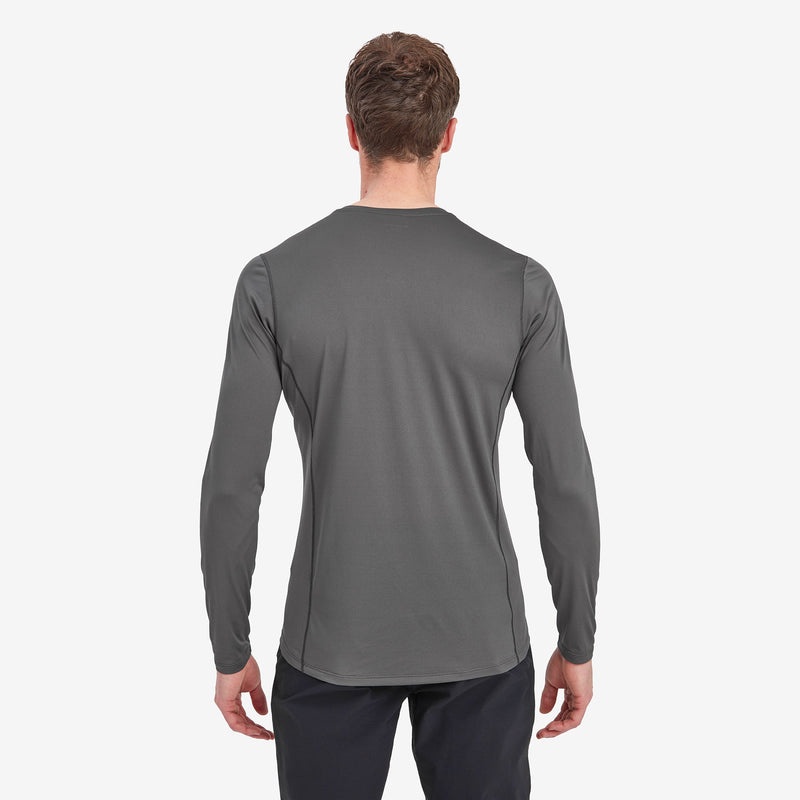 Tricou Montane Dart Lite Long Sleeve Barbati Gri Inchis | XE4175980