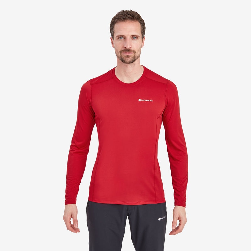 Tricou Montane Dart Lite Long Sleeve Barbati Rosii | SQ9643057