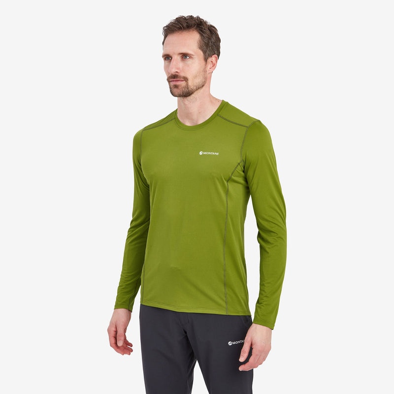 Tricou Montane Dart Lite Long Sleeve Barbati Verzi | GV8921740