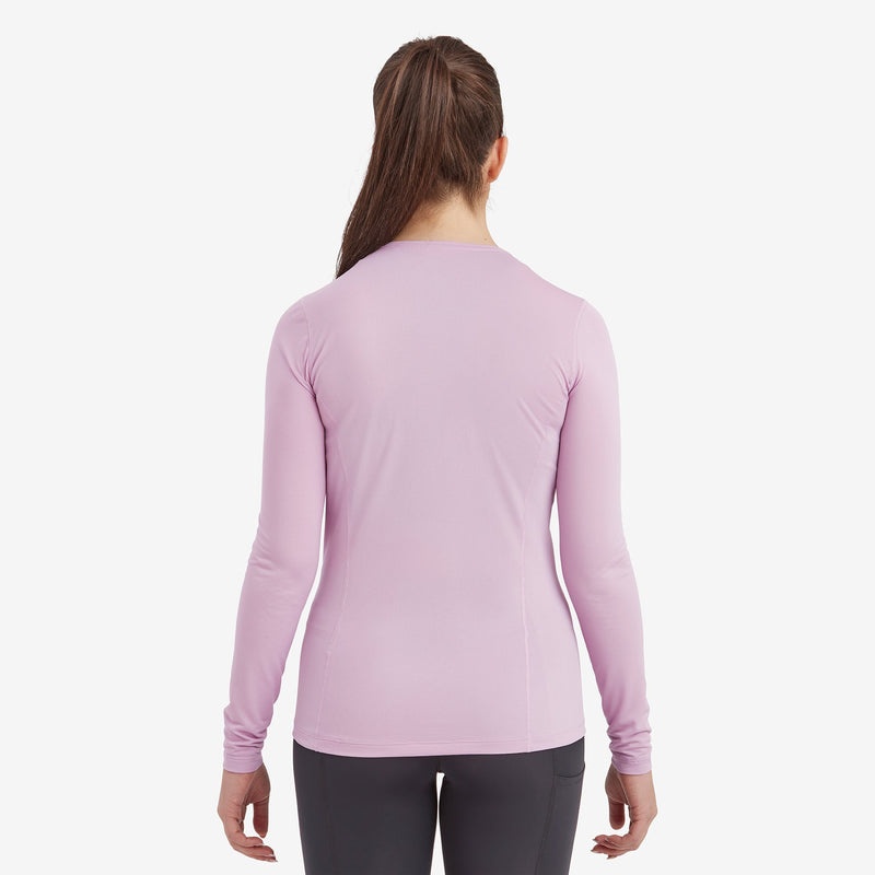 Tricou Montane Dart Lite Long Sleeve Dama Roz | ZP2653978