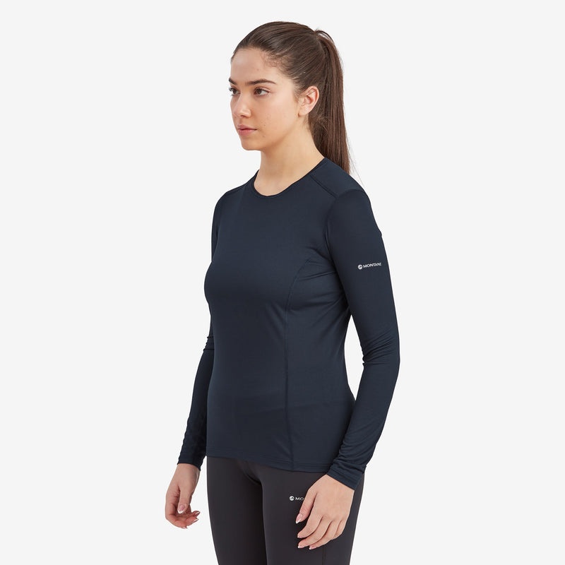 Tricou Montane Dart Lite Long Sleeve Dama Bleumarin | ND4095813