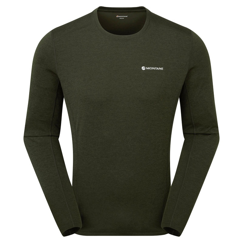 Tricou Montane Dart Long Sleeve Barbati Verzi Inchis | DL4851703