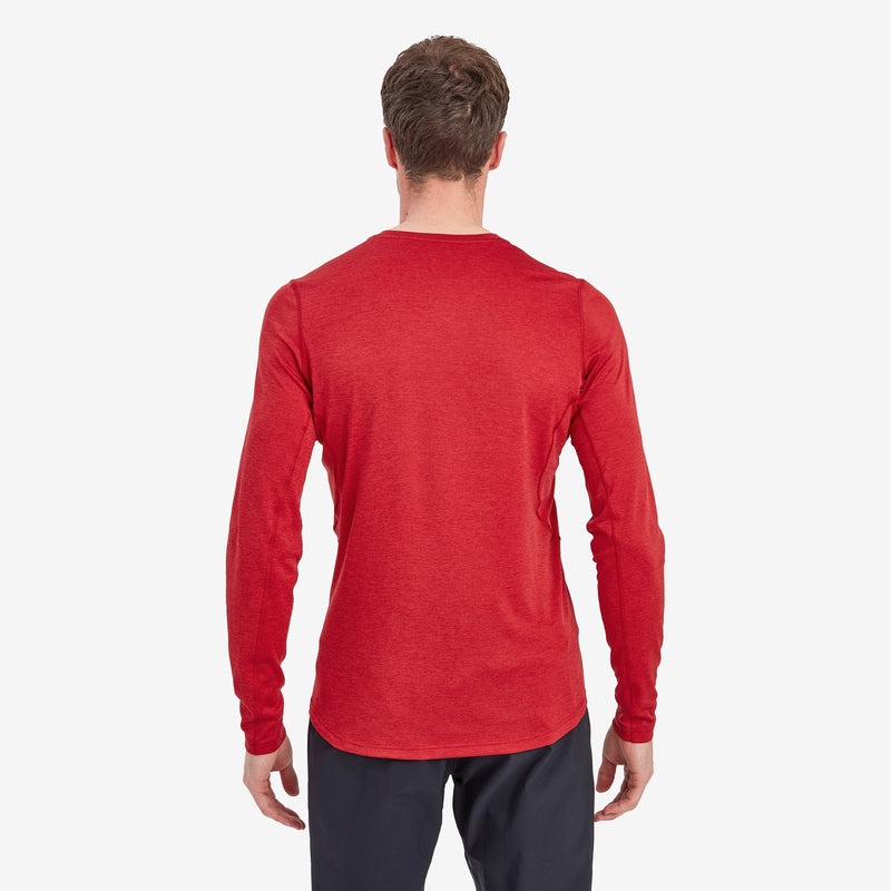 Tricou Montane Dart Long Sleeve Barbati Rosii | DS3274501